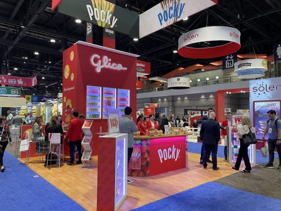 Glico USA successfully wrapped up its exhibit at the 2023 Sweets & Snacks Expo 