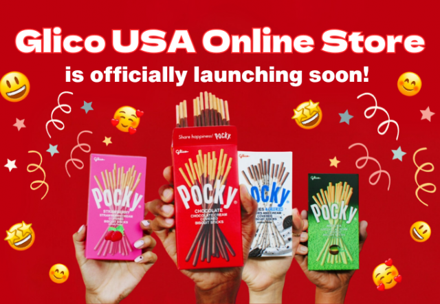 Coming soon! Glico USA Online Store Grand Launch 