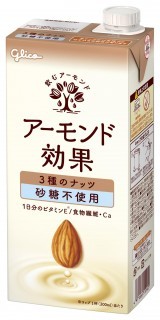 アーモンド効果 3種のナッツ砂糖不使用 1000ml　パッケージ画像