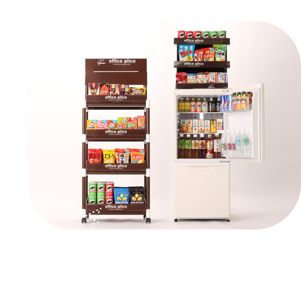 お菓子から飲料、アイスまでバラエティ豊かな商品をご用意